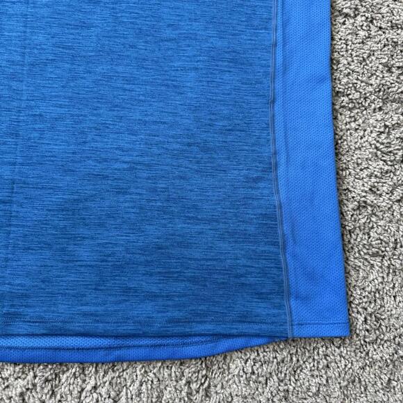 Nike Running Dri-Fit Men’s Blue Tank Top Size Large Sleeveless Dry Quick Sports - Picture 4 of 10